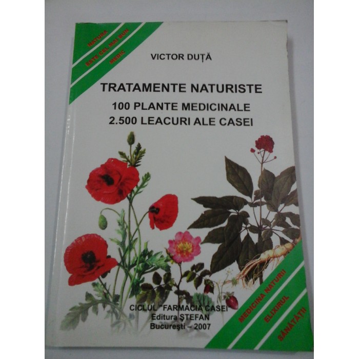 TRATAMENTE  NATURISTE  -  VICTOR  DUTA